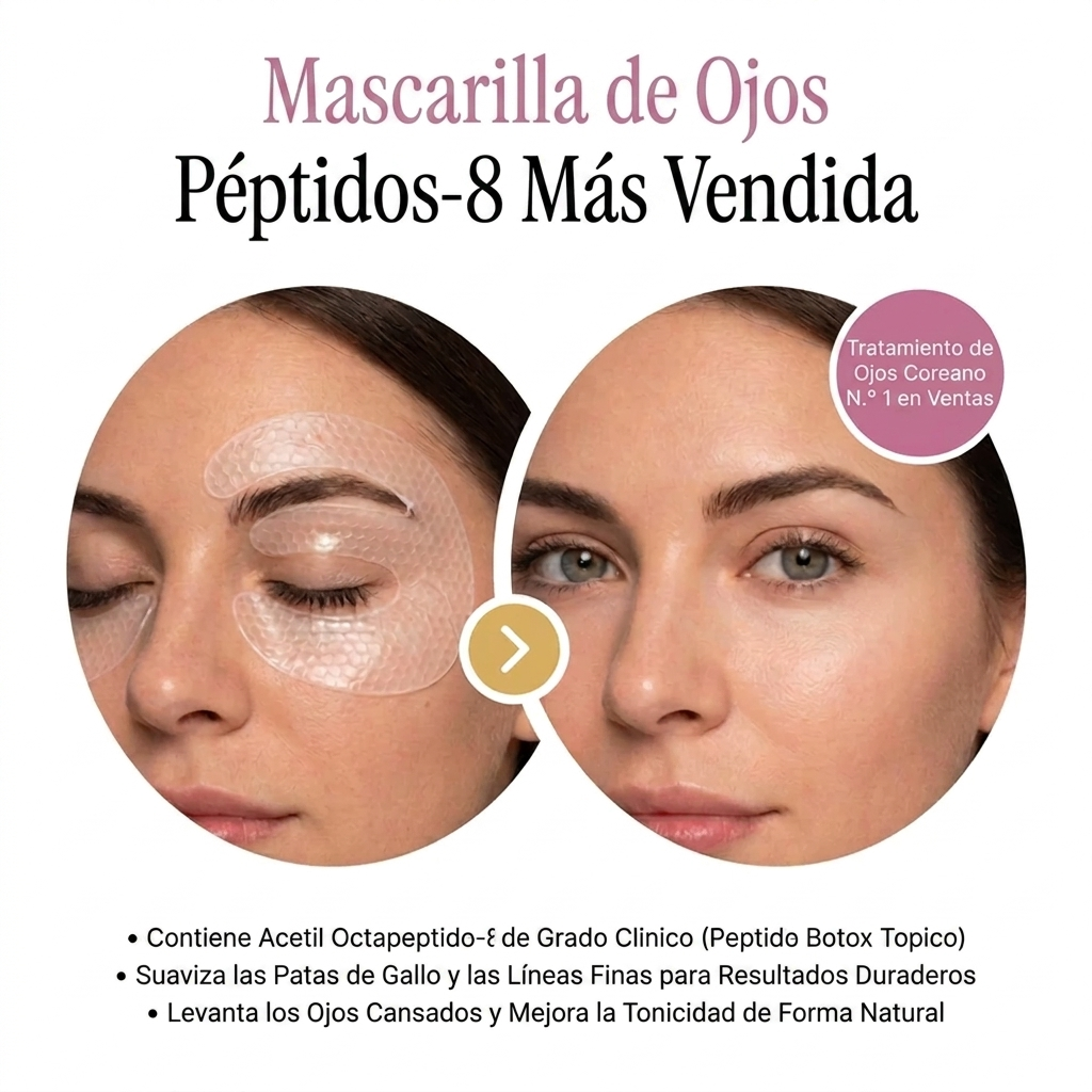 Mascarilla para Ojos de Colágeno con Péptidos Profundos