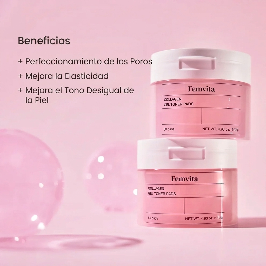 Discos Tónicos de Colágeno en Gel