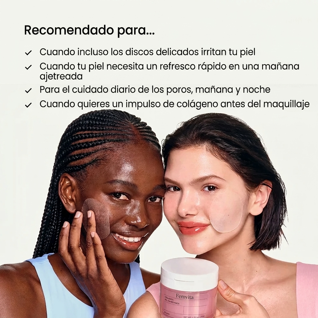 Discos Tónicos de Colágeno en Gel