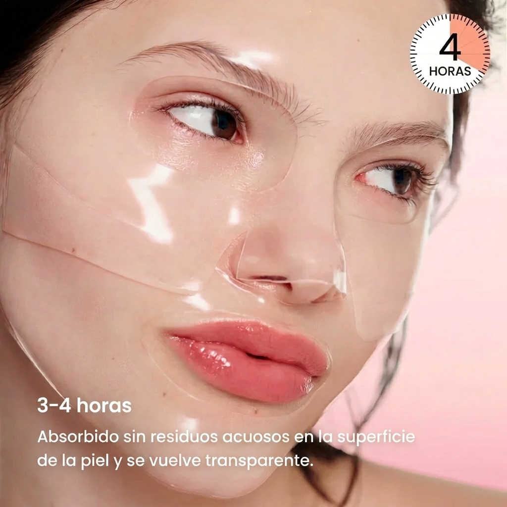 Mascarilla Facial de Bio-Colágeno para Hidratación Profunda